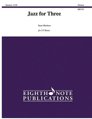 Cover image for Jazz for Three: Score & Parts