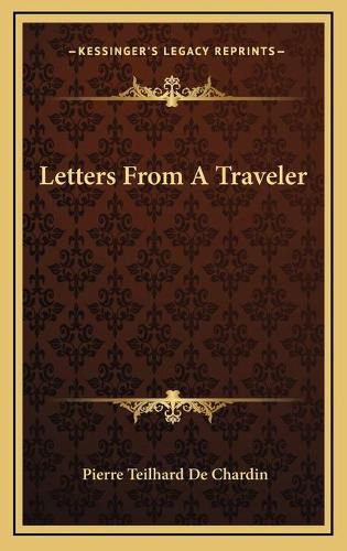 Cover image for Letters from a Traveler