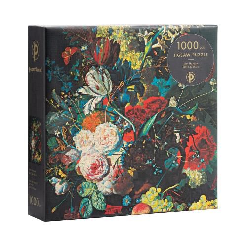 Cover image for Van Huysum (Still Life Burst) 1000 Piece Jigsaw Puzzle