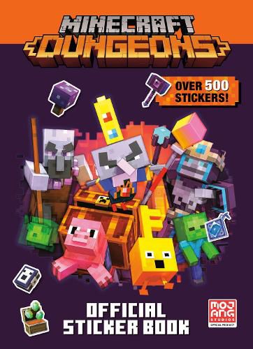 Cover image for Minecraft Official Dungeons Sticker Book (Minecraft)