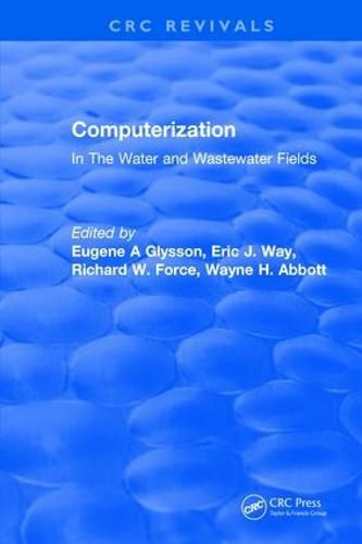 Cover image for Computerization: In The Water and Wastewater Fields