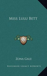 Cover image for Miss Lulu Bett