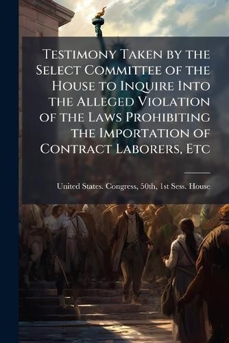 Cover image for Testimony Taken by the Select Committee of the House to Inquire Into the Alleged Violation of the Laws Prohibiting the Importation of Contract Laborers, Etc