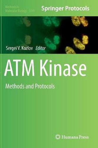 Cover image for ATM Kinase: Methods and Protocols