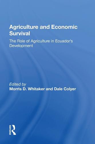 Cover image for Agriculture And Economic Survival