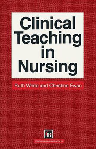 Cover image for Clinical Teaching in Nursing