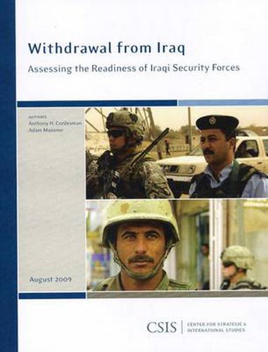 Cover image for Withdrawal from Iraq: Assessing the Readiness of Iraqi Security Forces