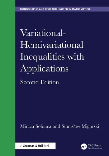 Cover image for Variational-Hemivariational Inequalities with Applications