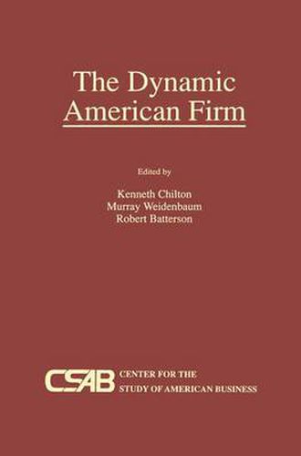 Cover image for The Dynamic American Firm