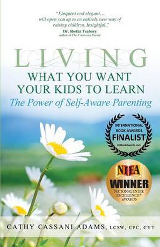 Cover image for Living What You Want Your Kids to Learn: The Power of Self-Aware Parenting