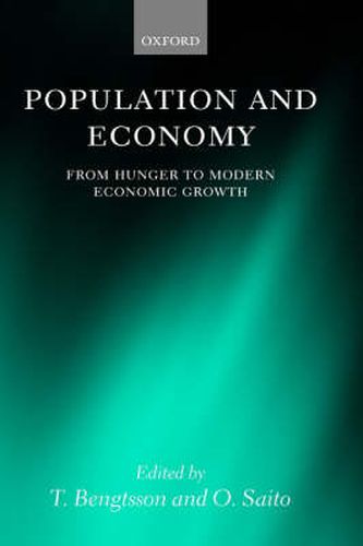 Cover image for Population and Economy: From Hunger to Modern Economic Growth