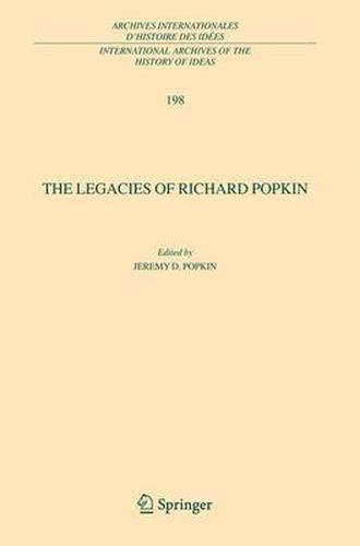 Cover image for The Legacies of Richard Popkin