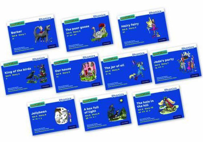 Cover image for Read Write Inc. Phonics: Blue Set 6 Storybooks Mixed Pack of 10