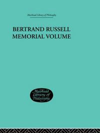 Cover image for Bertrand Russell Memorial Volume