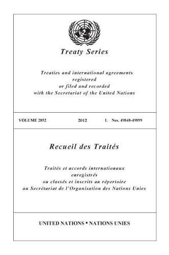 Treaty Series 2852 (English/French Edition)