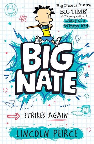 Cover image for Big Nate Strikes Again