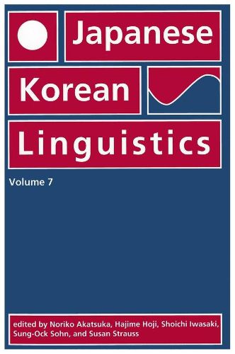 Cover image for Japanese/Korean Linguistics: Volume 7