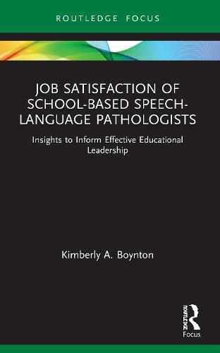 Cover image for Job Satisfaction of School-Based Speech-Language Pathologists