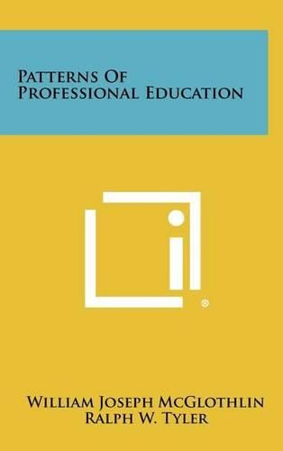 Cover image for Patterns of Professional Education