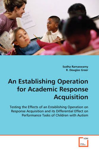 Cover image for An Establishing Operation for Academic Response Acquisition