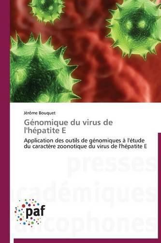 Cover image for Genomique Du Virus de l'Hepatite E