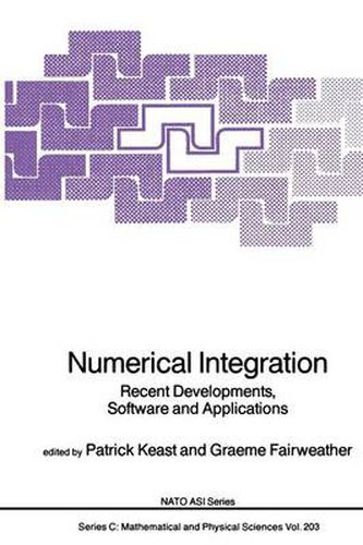 Cover image for Numerical Integration: Recent Developments, Software and Applications