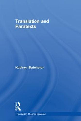 Cover image for Translation and Paratexts