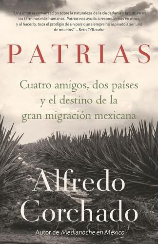 Cover image for Patrias: Cuatro amigos, dos paises y el destino de la gran migracion mexicana / Homelands: Four Friends, Two Countries, and the Fate of the Great Mexican-Amer: Cuatro amigos, dos paises y el destino de la gran migracion mexicana