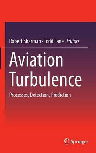 Cover image for Aviation Turbulence: Processes, Detection, Prediction