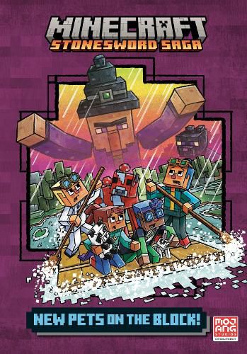 Cover image for New Pets on the Block (Minecraft Stonesword Saga #3)