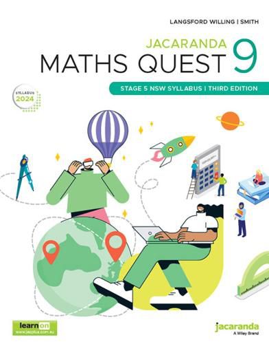 Cover image for Jacaranda Maths Quest 9 Stage 5 NSW Syllabus, 3e learnON and Print