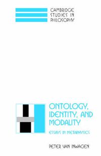 Cover image for Ontology, Identity, and Modality: Essays in Metaphysics