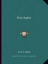 Cover image for Pistis Sophia