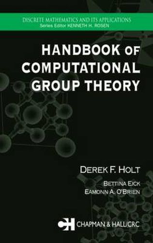 Cover image for Handbook of Computational Group Theory