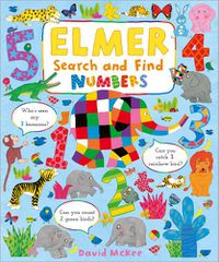 Cover image for Elmer Search and Find Numbers