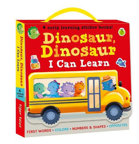 Cover image for Dinosaur, Dinosaur I Can Learn 4-Book Boxed Set with Stickers