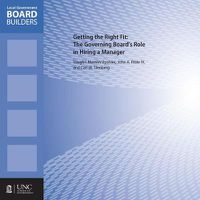 Cover image for Getting the Right Fit: The Governing Board's Role in Hiring a Manager