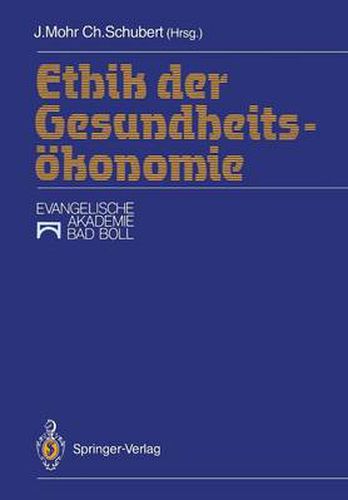 Cover image for Ethik Der Gesundheitsokonomie