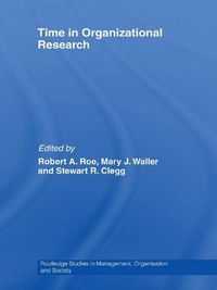 Cover image for Time in Organizational Research