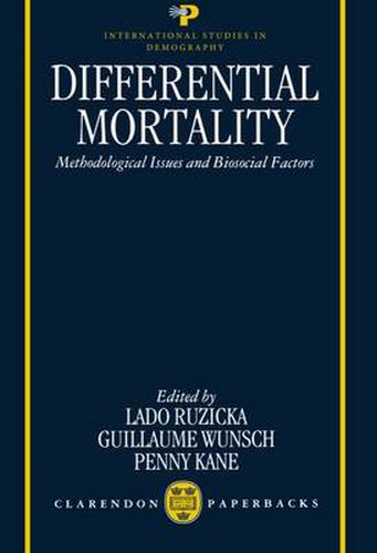 Cover image for Differential Mortality: Methodological Issues and Biosocial Factors