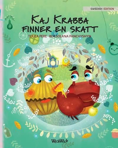 Cover image for Kaj Krabba finner en skatt: Swedish Edition of Colin the Crab Finds a Treasure
