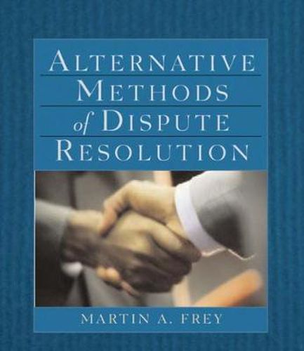Cover image for Alternative Methods of Dispute Resolution