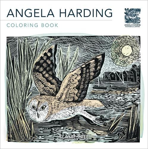 Cover image for Angela Harding Coloring Book