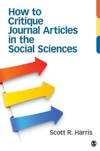 Cover image for How to Critique Journal Articles in the Social Sciences