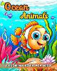 Cover image for Ocean Animals Coloring Book for Kids