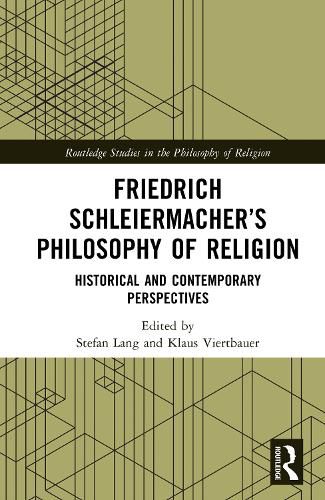 Cover image for Friedrich Schleiermacher's Philosophy of Religion