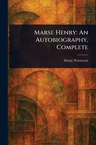 Cover image for Marse Henry