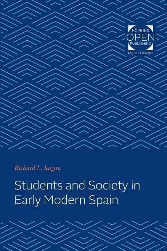 Students and Society in Early Modern Spain