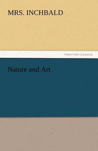 Cover image for Nature and Art