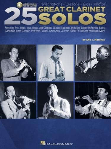 Cover image for 25 Great Clarinet Solos
